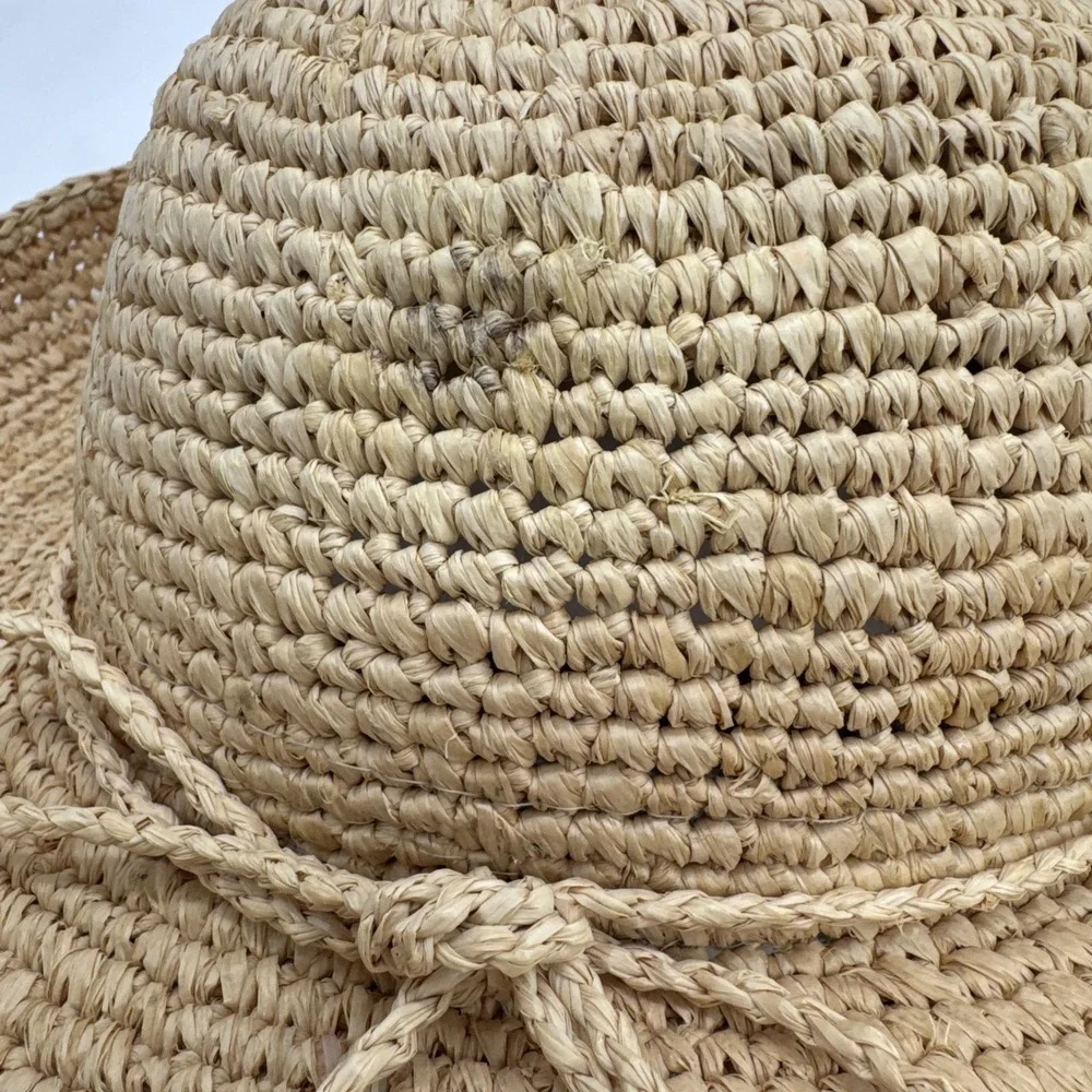 Corroboree Australia Raffia Straw Hat Handwoven Packable Travel Beach Unisex